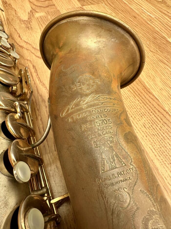 Selmer Cigar Cutter Alto Saxophone ’31, 157XX - Image 9