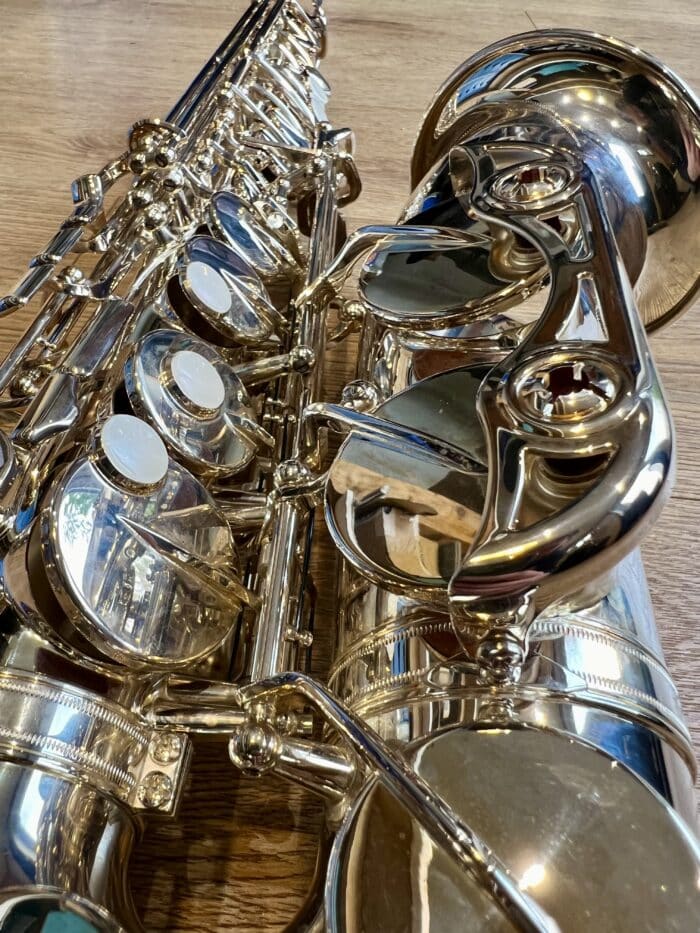 Yamaha YAS-62 Alto Saxophone, Silver - Image 9