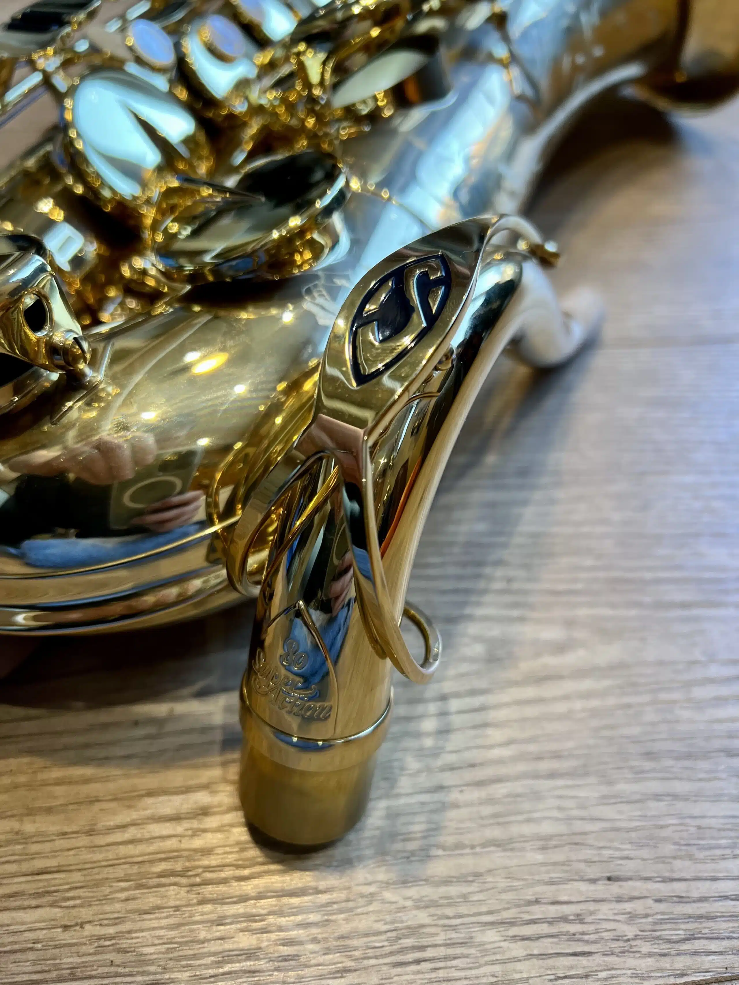 Selmer SA80 Series 2 Jubilee Tenor Saxophone, New - Image 3