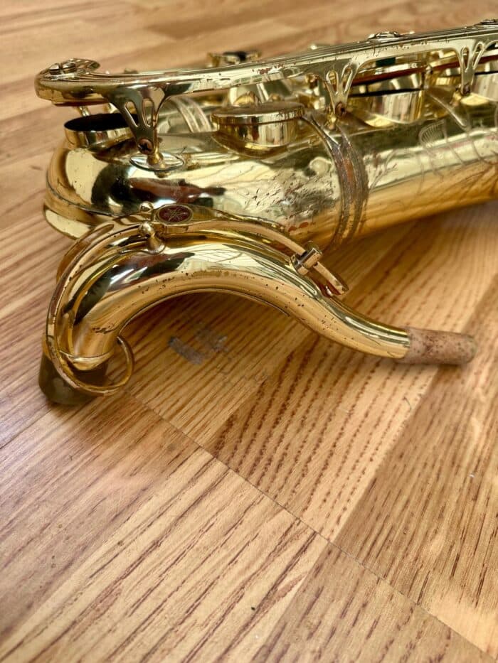 Yamaha YTS-61 Purple Logo Tenor Saxophone - Image 2