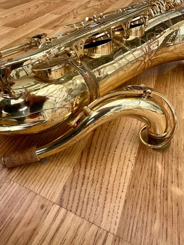 Yamaha YTS-61 Purple Logo Tenor Saxophone - Image 3