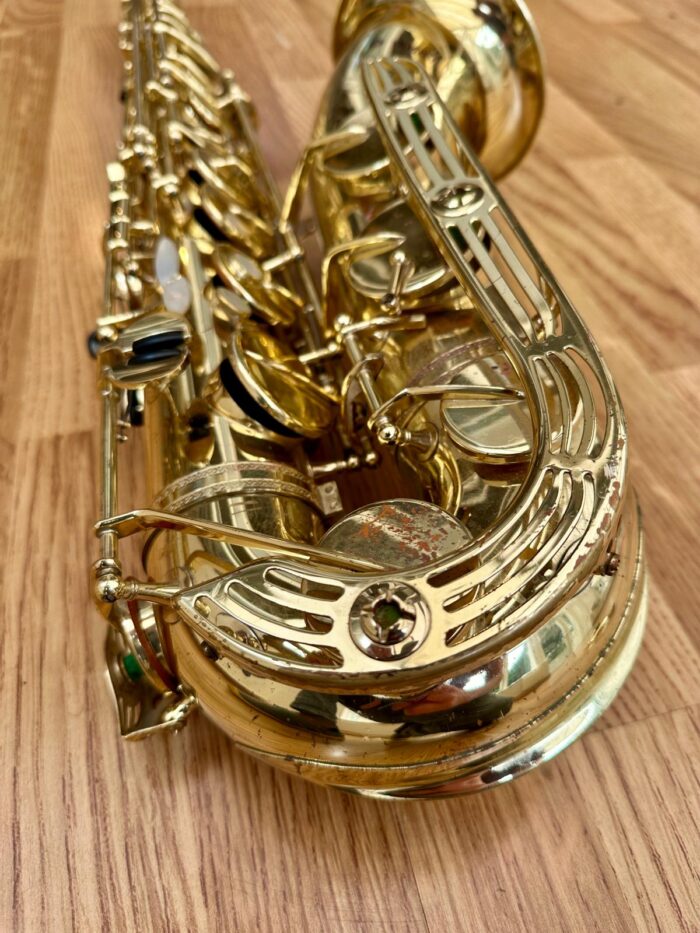 Yamaha YTS-61 Purple Logo Tenor Saxophone - Image 6