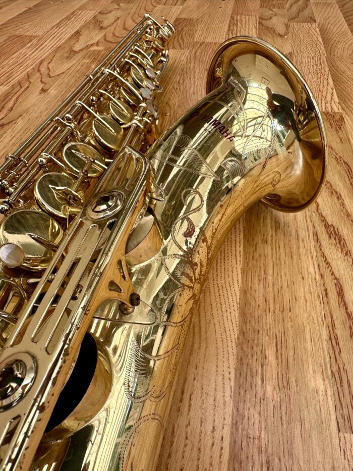 Yamaha YTS-61 Purple Logo Tenor Saxophone - Image 10