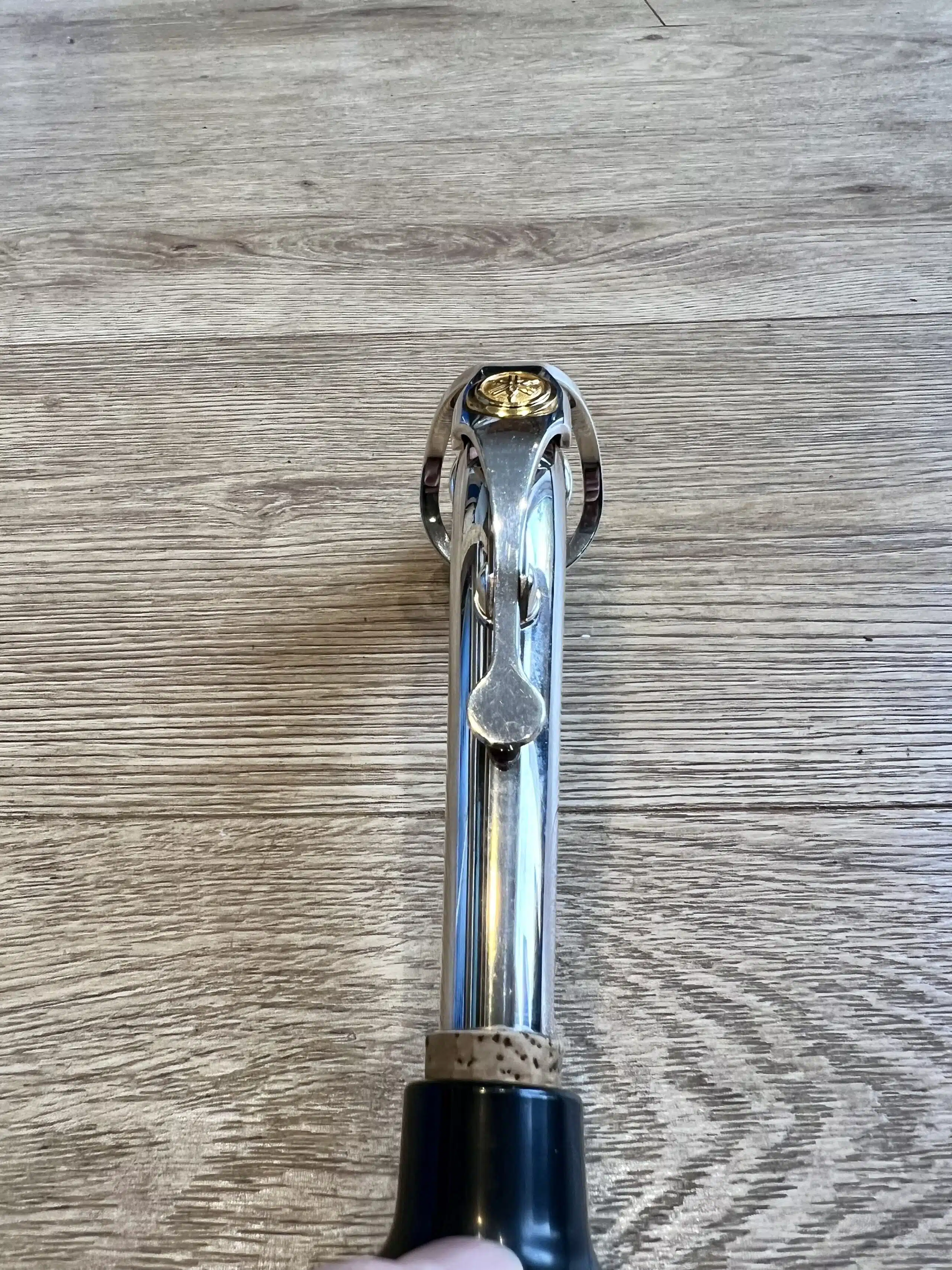 Yamaha G1 alto saxophone neck, Silver plate. - Image 5