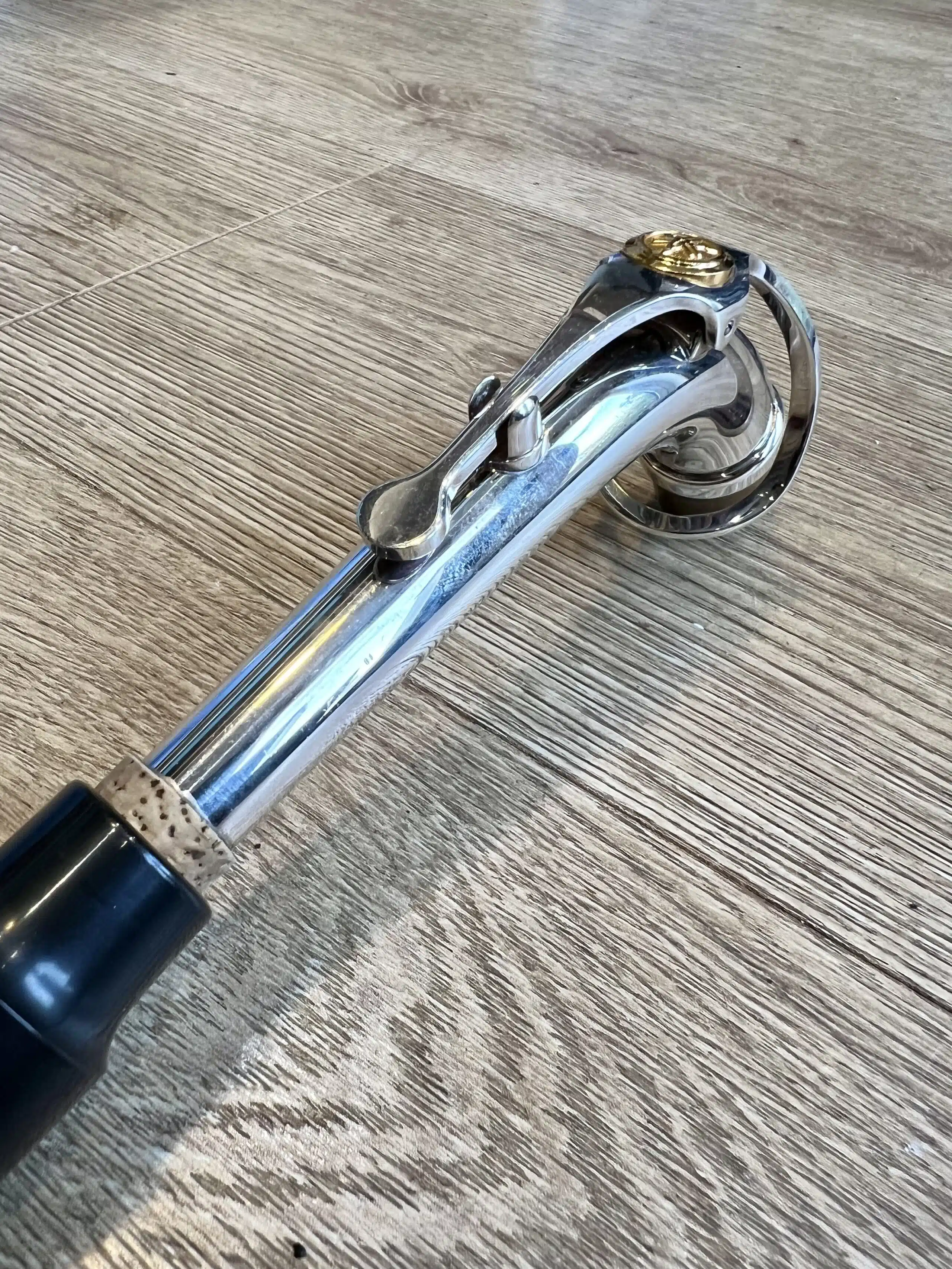 Yamaha G1 alto saxophone neck, Silver plate. - Image 6