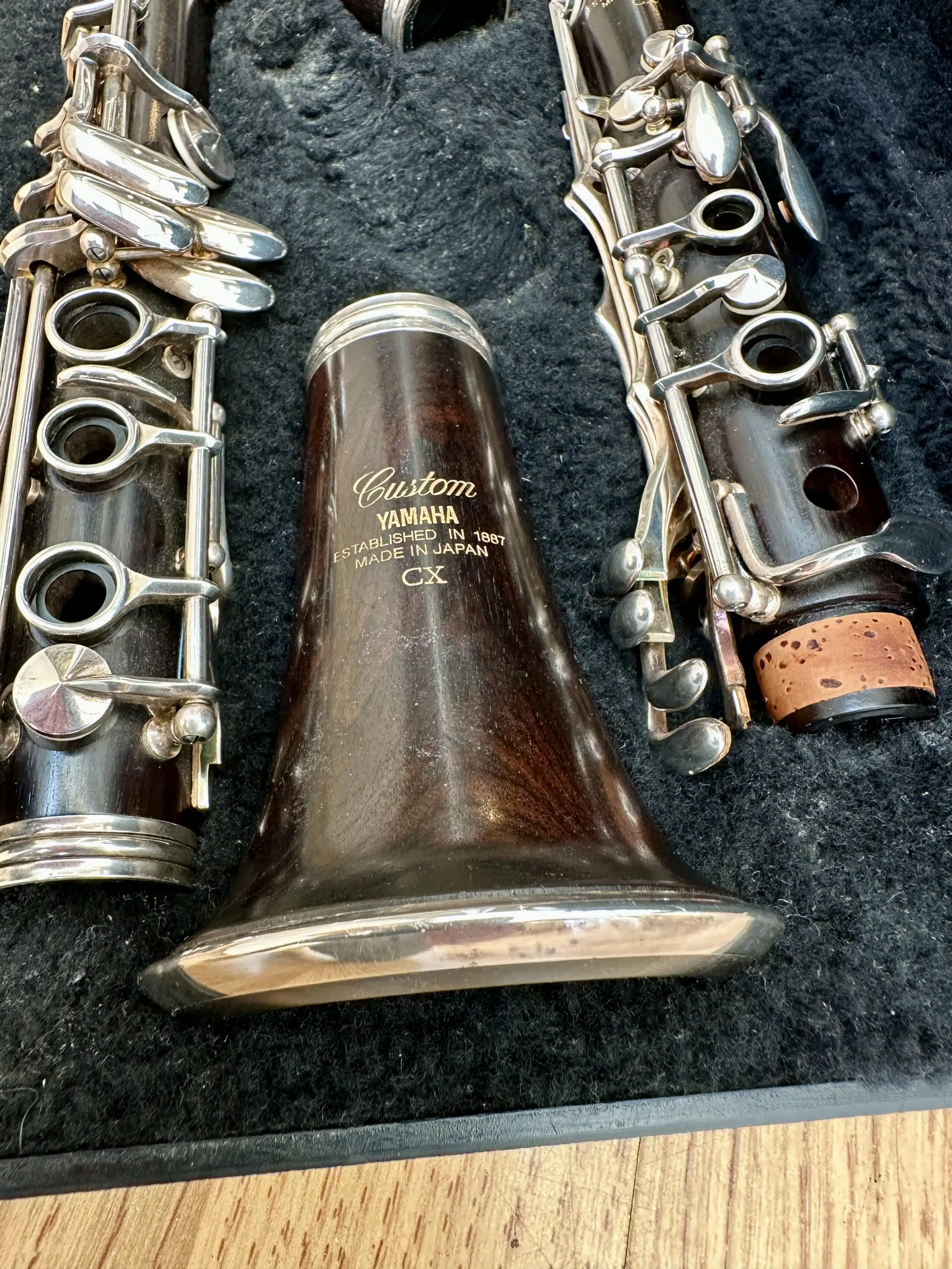 Yamaha Custom CX Bb Clarinet - Image 8