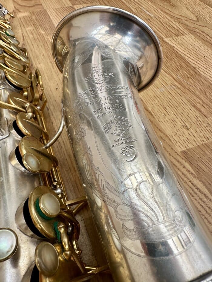 Selmer Cigar Cutter Alto Saxophone ’31, 149XX - Image 9