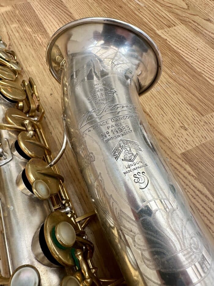 Selmer Cigar Cutter Alto Saxophone ’31, 149XX - Image 10