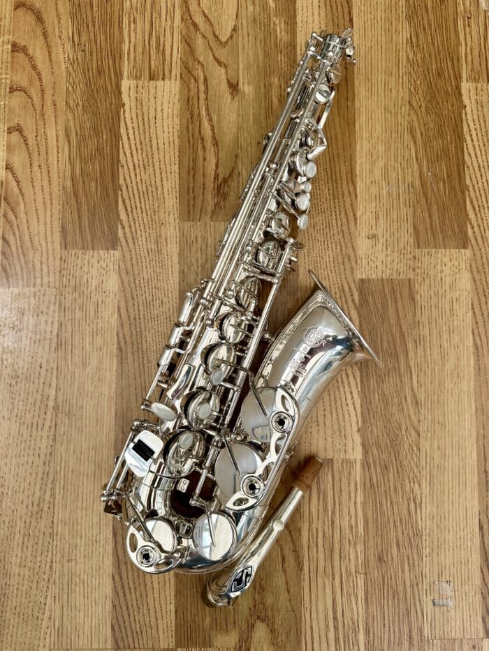 Selmer SA80 Series 2 Jubilee Alto Saxophone, Silver plate - Image 3