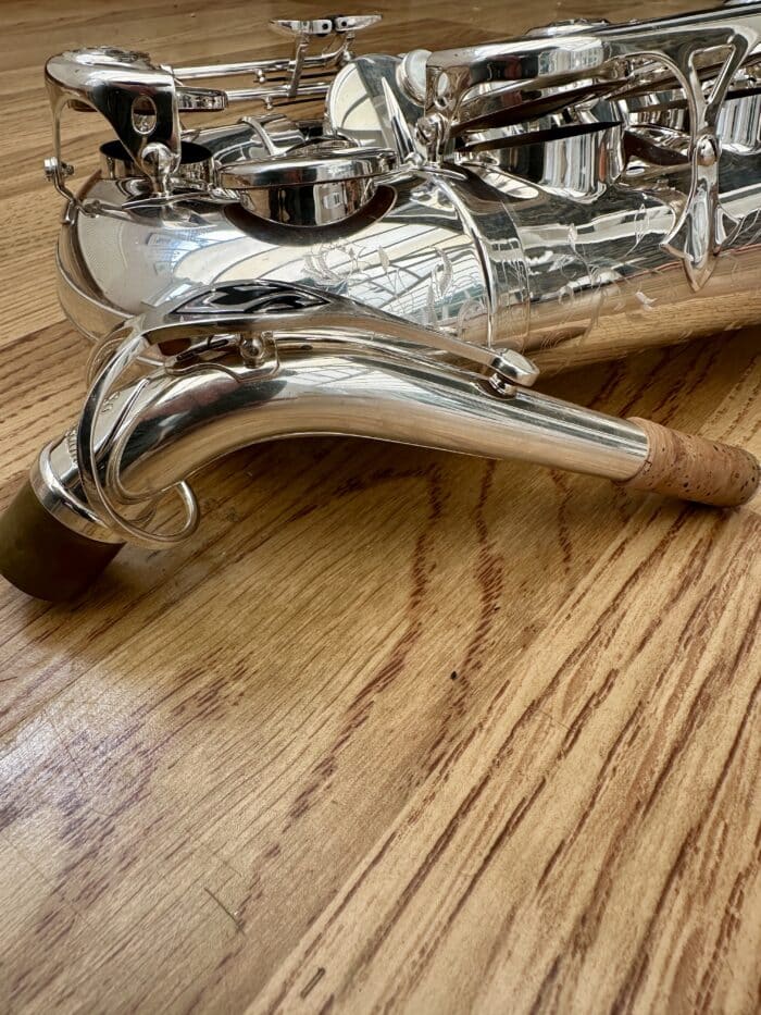 Selmer SA80 Series 2 Jubilee Alto Saxophone, Silver plate - Image 4