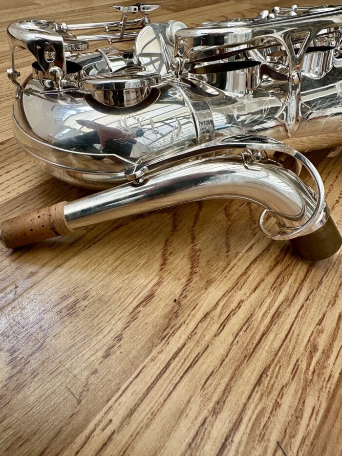 Selmer SA80 Series 2 Jubilee Alto Saxophone, Silver plate - Image 5
