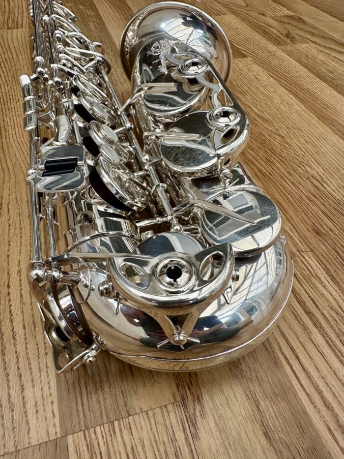 Selmer SA80 Series 2 Jubilee Alto Saxophone, Silver plate - Image 7
