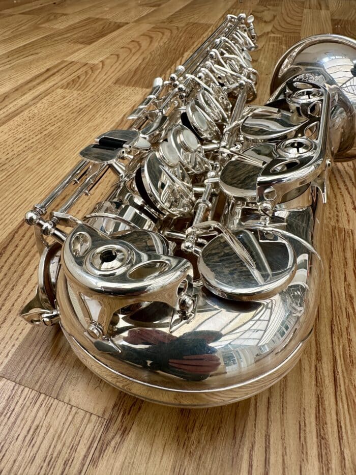 Selmer SA80 Series 2 Jubilee Alto Saxophone, Silver plate - Image 8