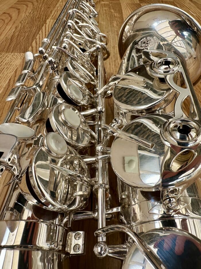 Selmer SA80 Series 2 Jubilee Alto Saxophone, Silver plate - Image 9