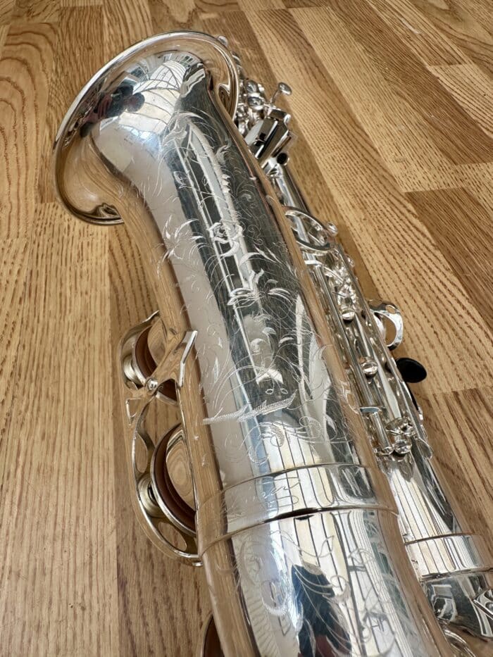 Selmer SA80 Series 2 Jubilee Alto Saxophone, Silver plate - Image 12