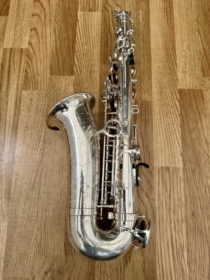 Selmer SA80 Series 2 Jubilee Alto Saxophone, Silver plate - Image 13