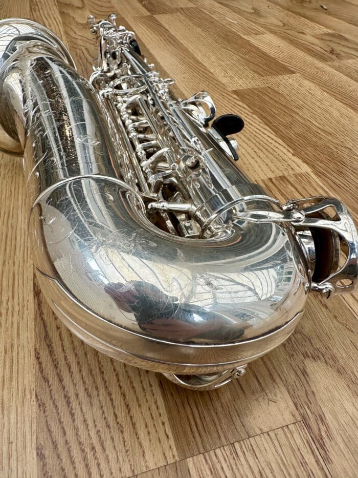 Selmer SA80 Series 2 Jubilee Alto Saxophone, Silver plate - Image 14