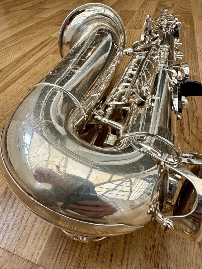 Selmer SA80 Series 2 Jubilee Alto Saxophone, Silver plate - Image 15