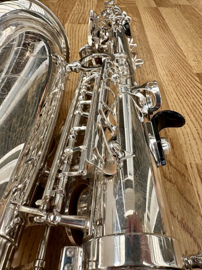Selmer SA80 Series 2 Jubilee Alto Saxophone, Silver plate - Image 16