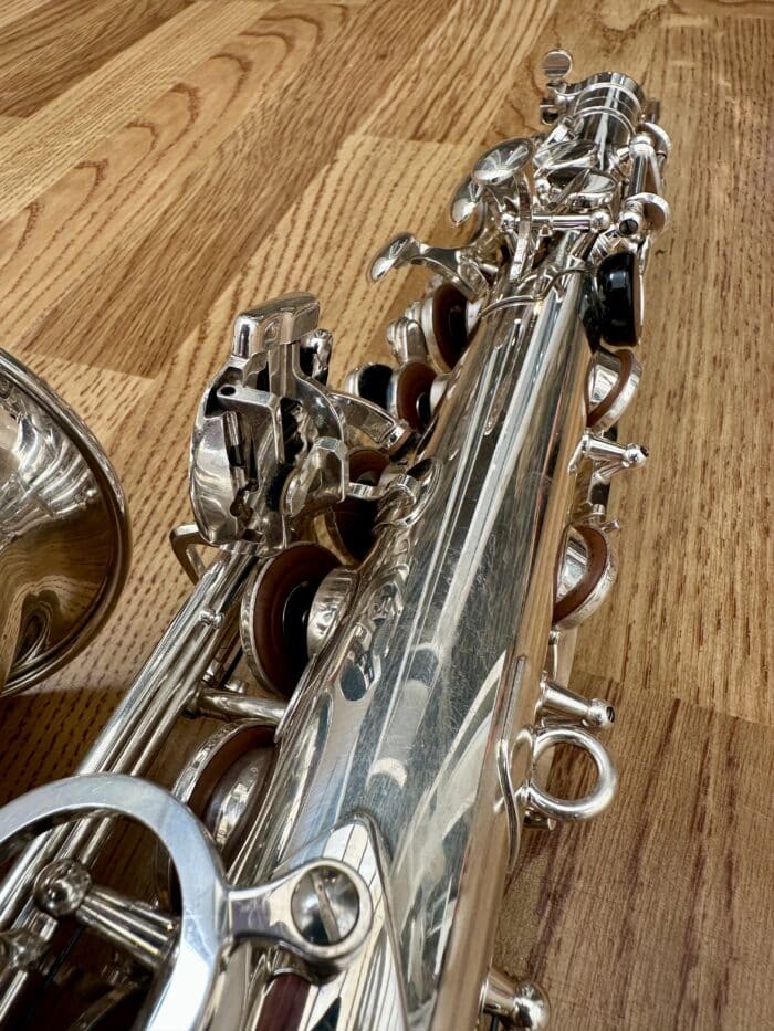 Selmer SA80 Series 2 Jubilee Alto Saxophone, Silver plate - Image 17
