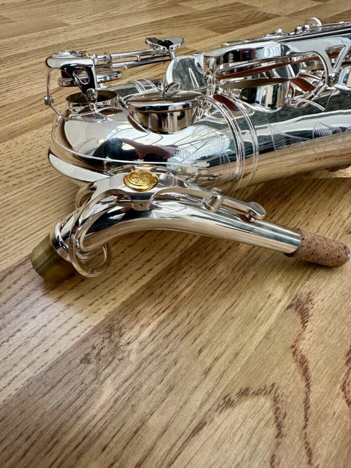 NEW, Yamaha YAS-82z Alto Saxophone, Silver plate - Image 3