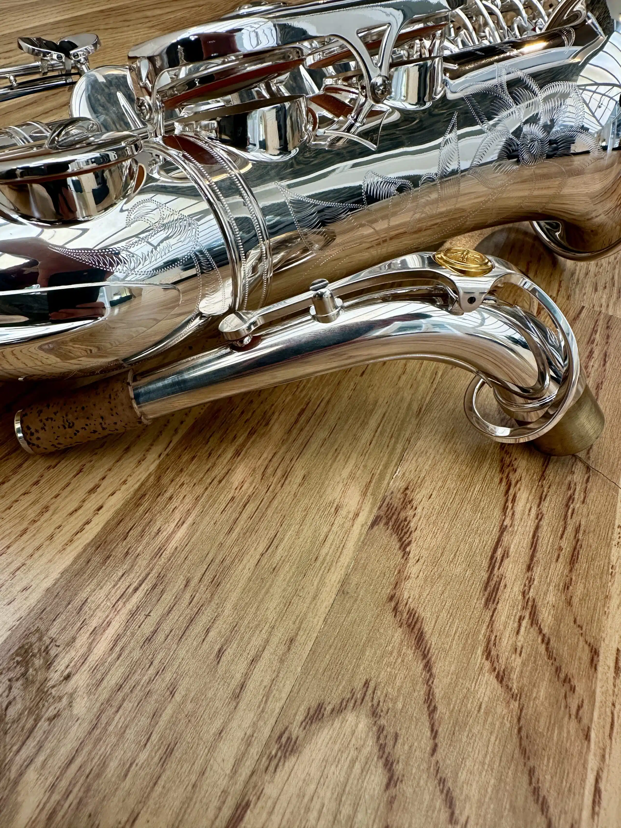 NEW, Yamaha YAS-82z Alto Saxophone, Silver plate - Image 4