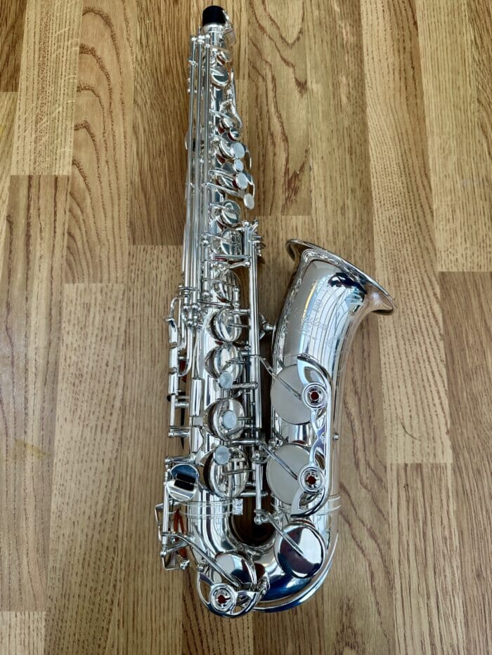 NEW, Yamaha YAS-82z Alto Saxophone, Silver plate - Image 6