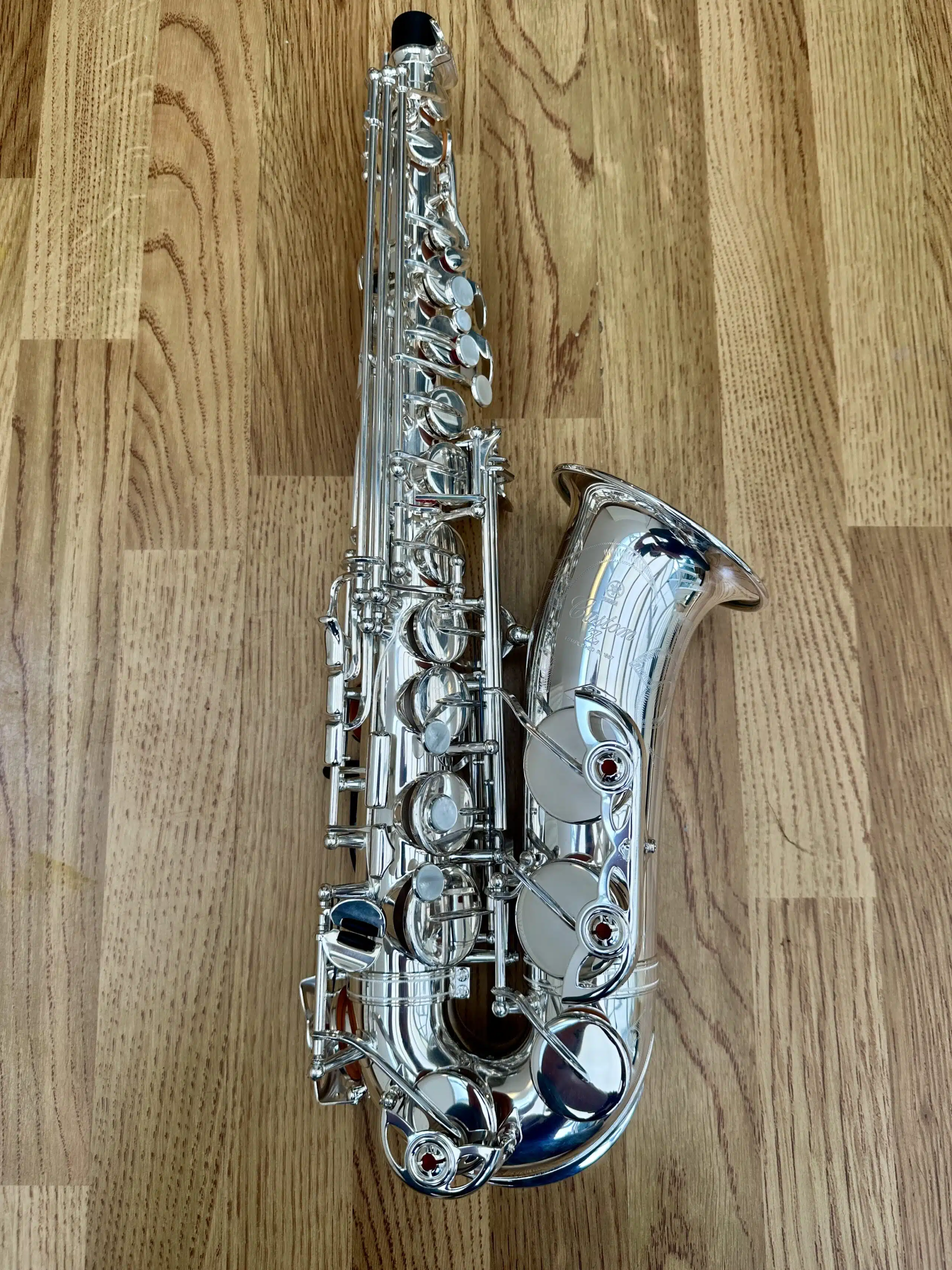 NEW, Yamaha YAS-82z Alto Saxophone, Silver plate - Image 6