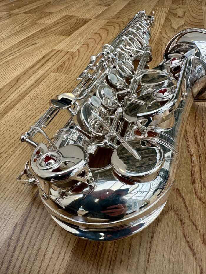 NEW, Yamaha YAS-82z Alto Saxophone, Silver plate - Image 12