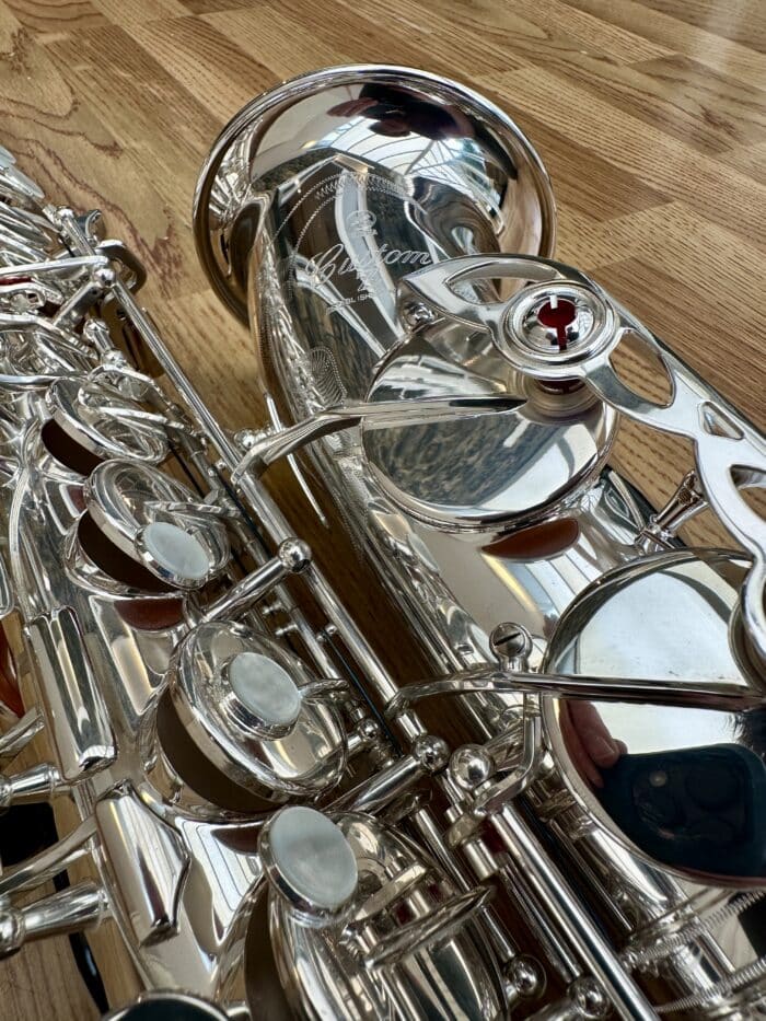 NEW, Yamaha YAS-82z Alto Saxophone, Silver plate - Image 11