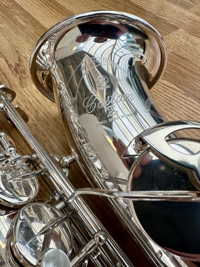 NEW, Yamaha YAS-82z Alto Saxophone, Silver plate - Image 10