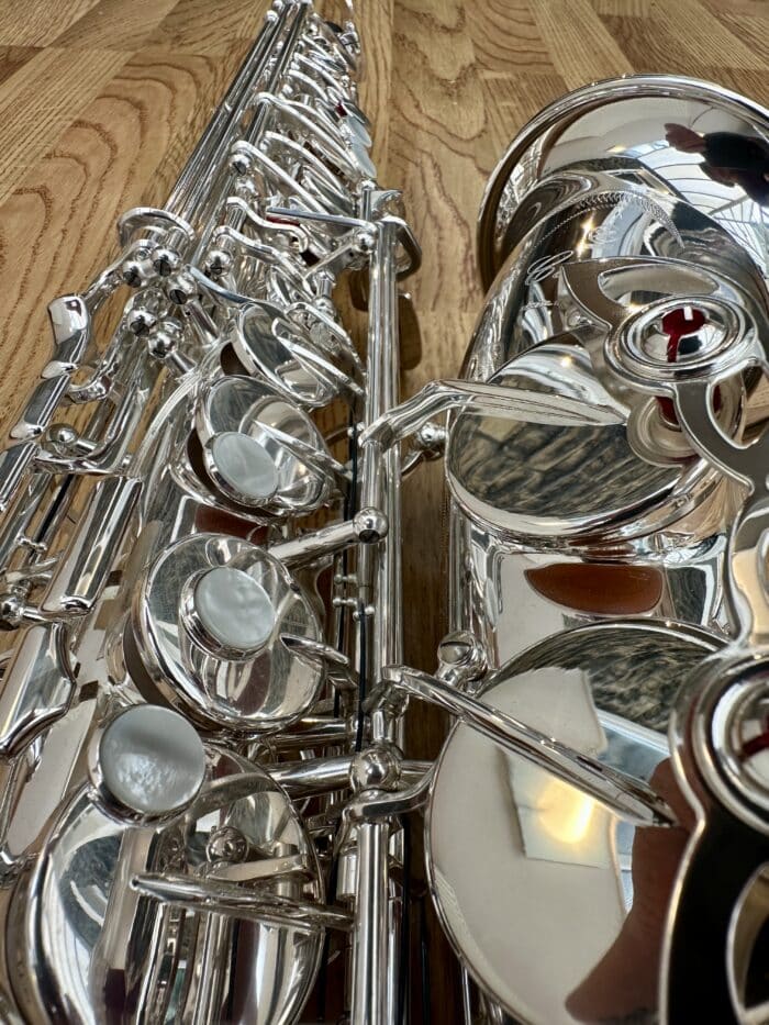 NEW, Yamaha YAS-82z Alto Saxophone, Silver plate - Image 9