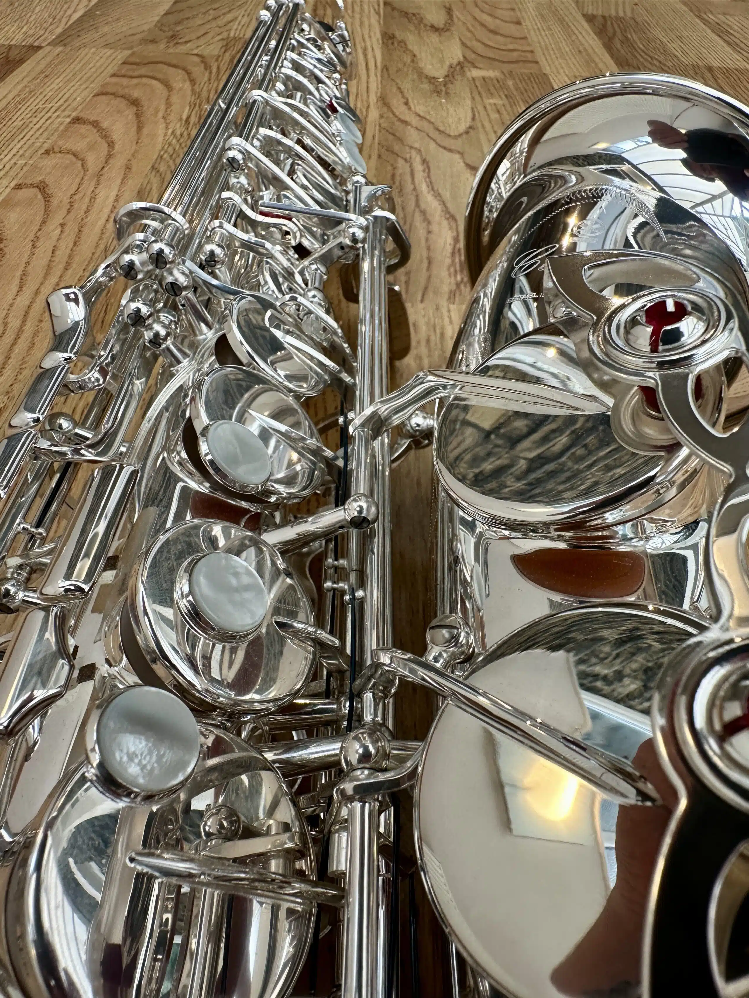 NEW, Yamaha YAS-82z Alto Saxophone, Silver plate - Image 9