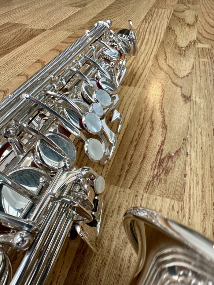 NEW, Yamaha YAS-82z Alto Saxophone, Silver plate - Image 8