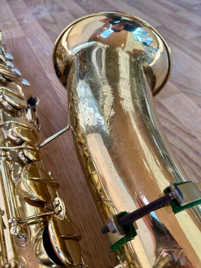 Buescher Aristocrat Baritone Saxophone 1935 - Image 9