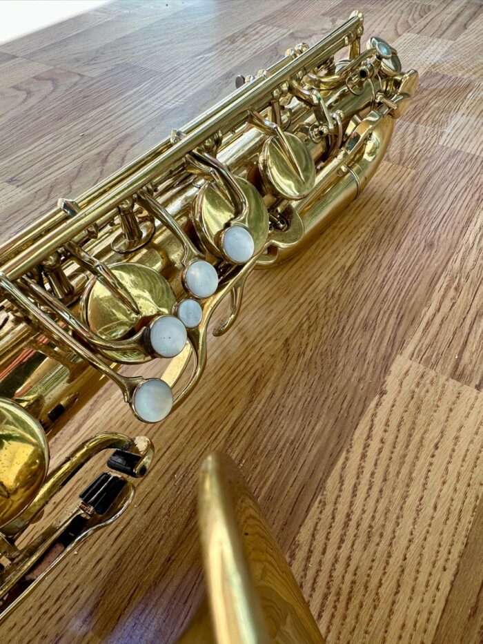 Buescher Aristocrat Baritone Saxophone 1935 - Image 11