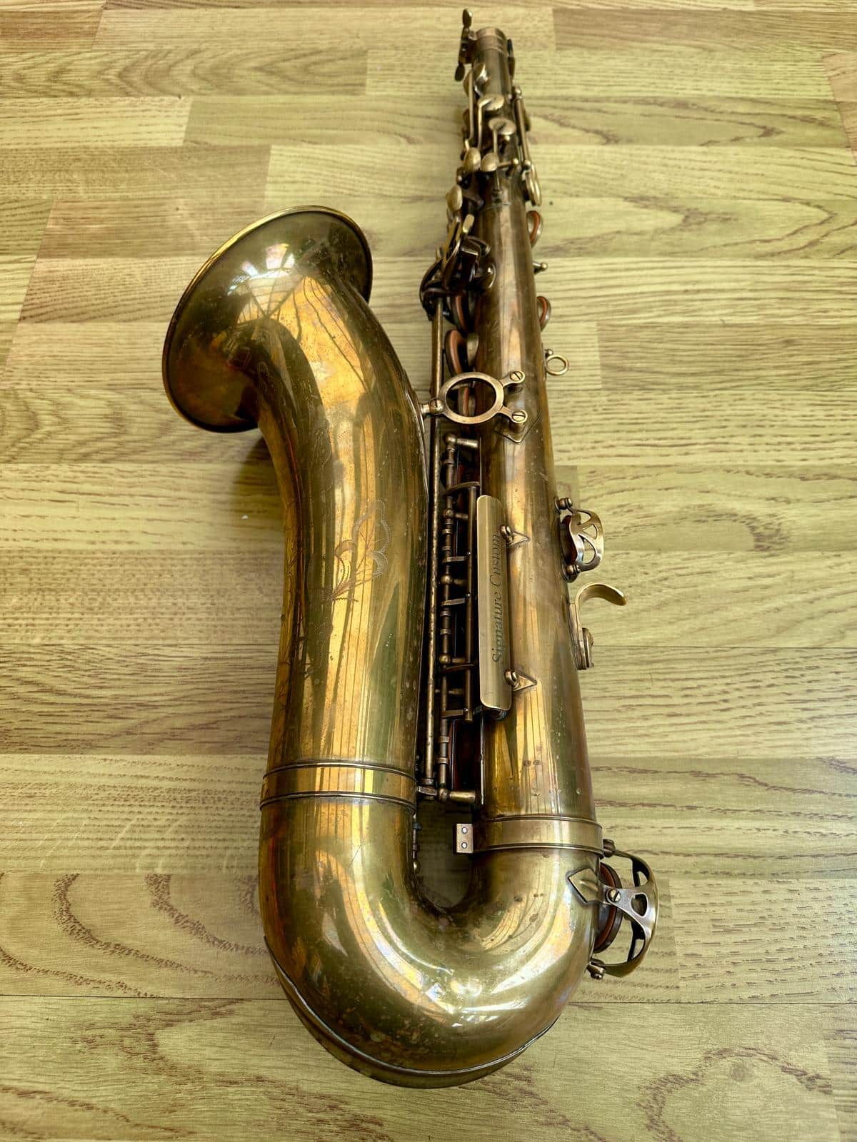 Trevor James Signature Custom Raw Tenor Saxophone - Image 10