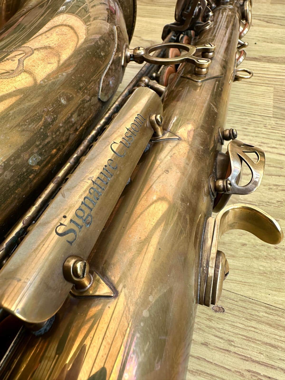 Trevor James Signature Custom Raw Tenor Saxophone - Image 12