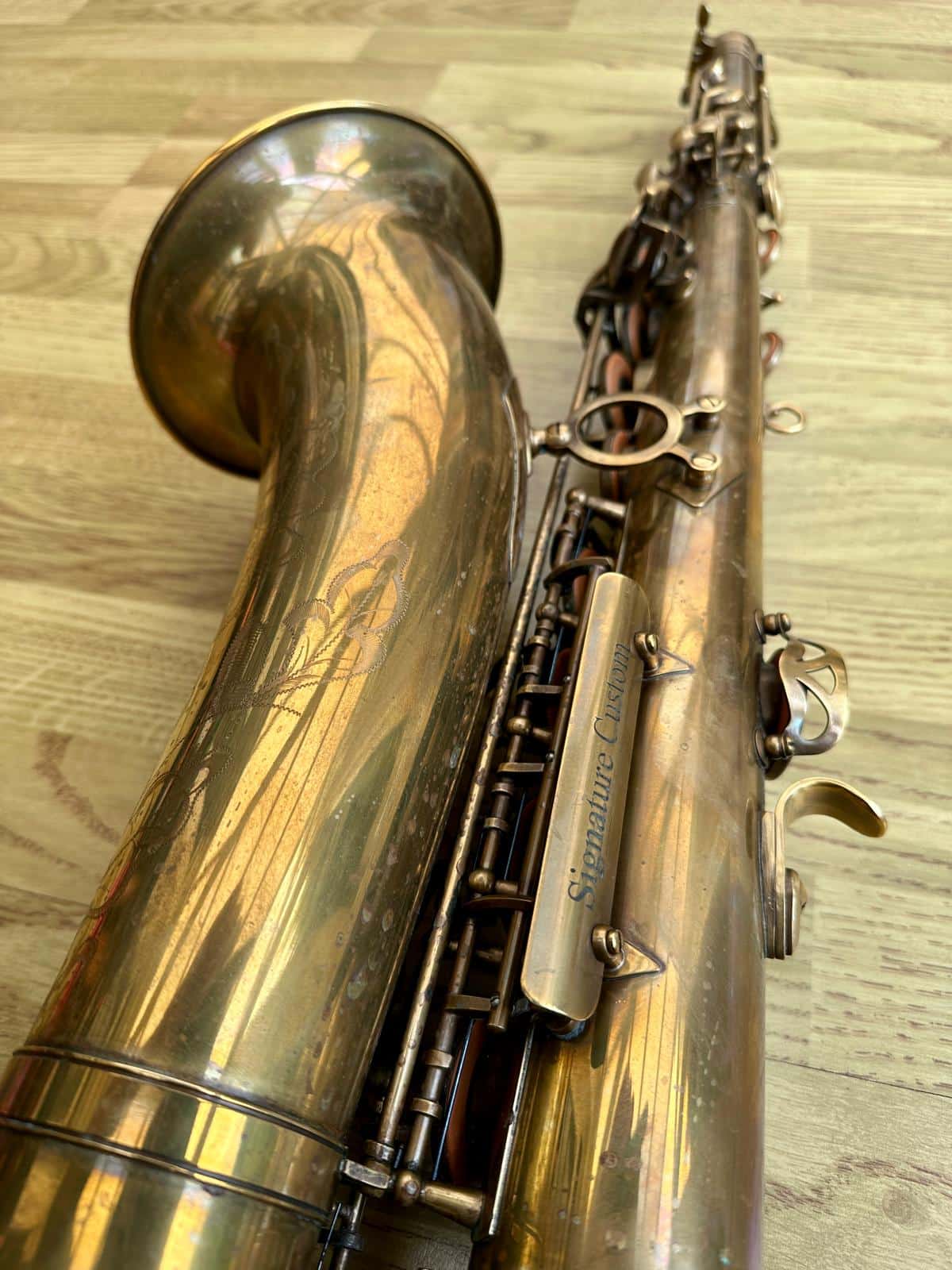 Trevor James Signature Custom Raw Tenor Saxophone - Image 14