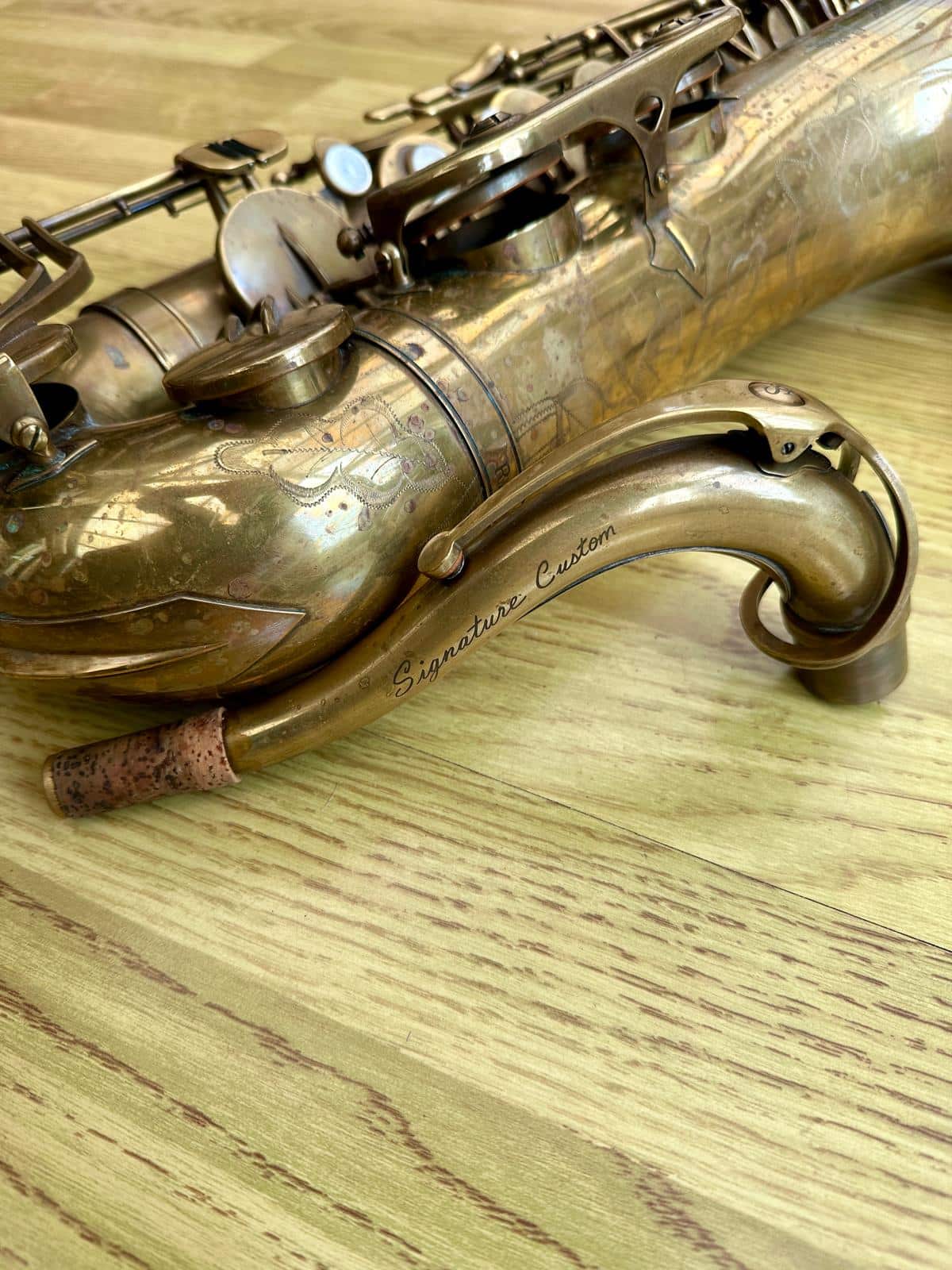 Trevor James Signature Custom Raw Tenor Saxophone - Image 2