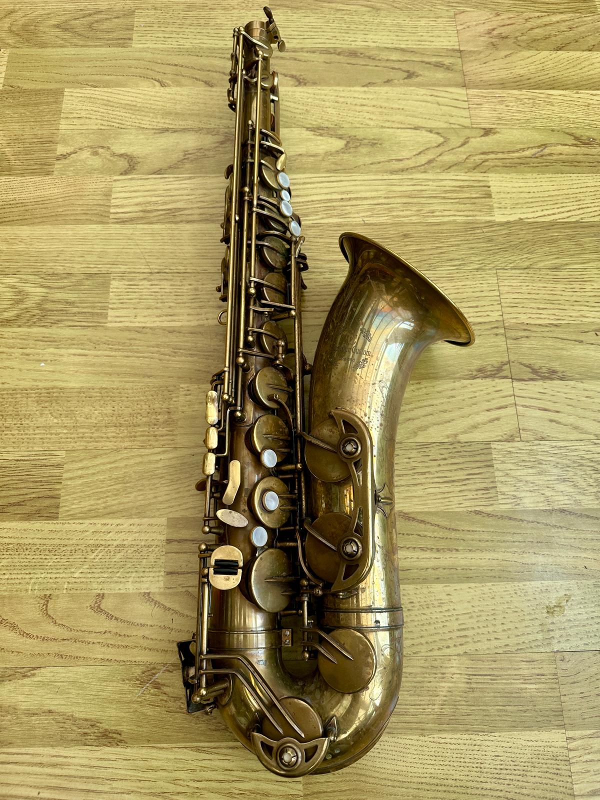 Trevor James Signature Custom Raw Tenor Saxophone - Image 3