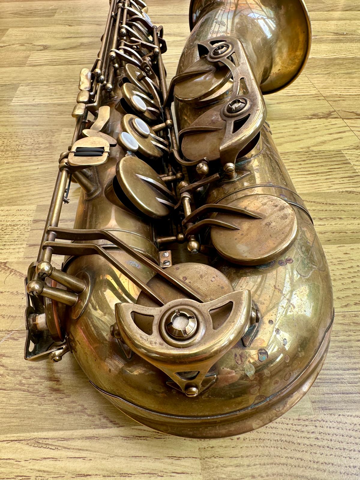 Trevor James Signature Custom Raw Tenor Saxophone - Image 4