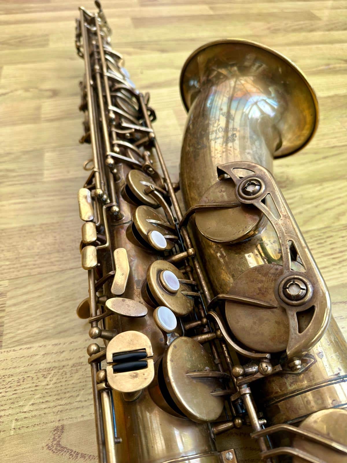Trevor James Signature Custom Raw Tenor Saxophone - Image 6