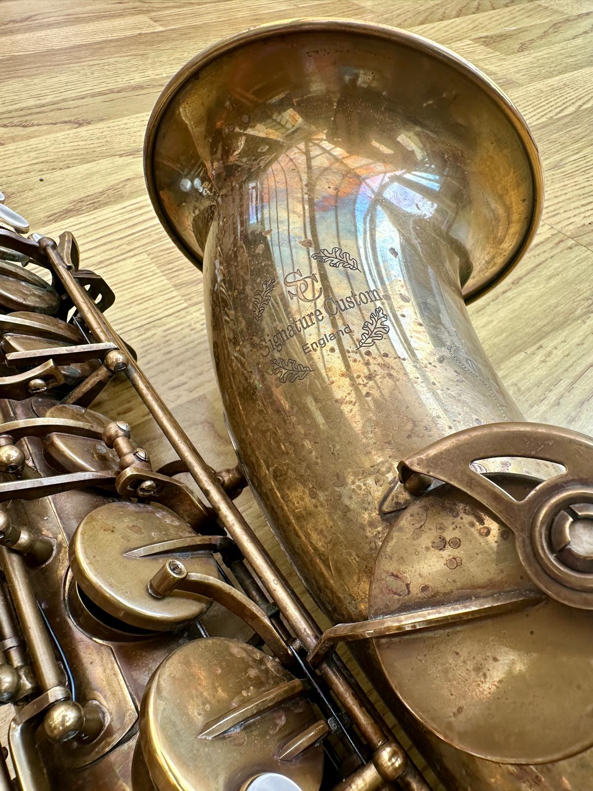 Trevor James Signature Custom Raw Tenor Saxophone - Image 7