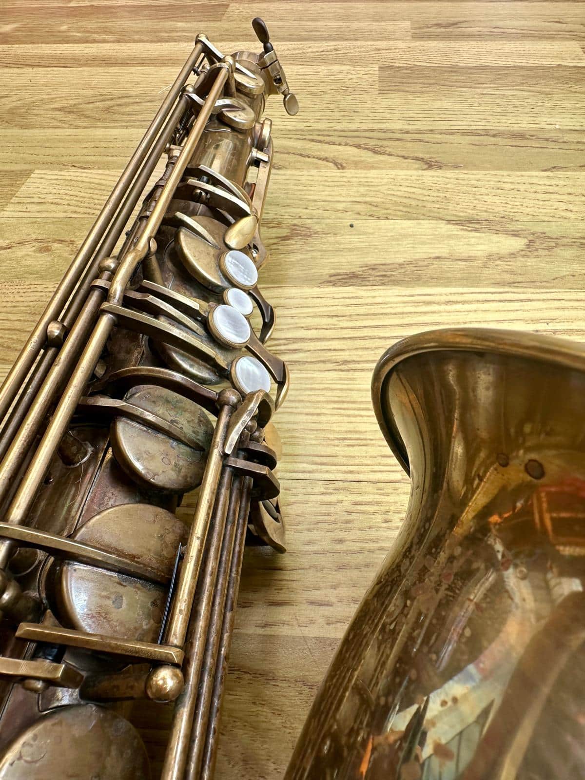 Trevor James Signature Custom Raw Tenor Saxophone - Image 8