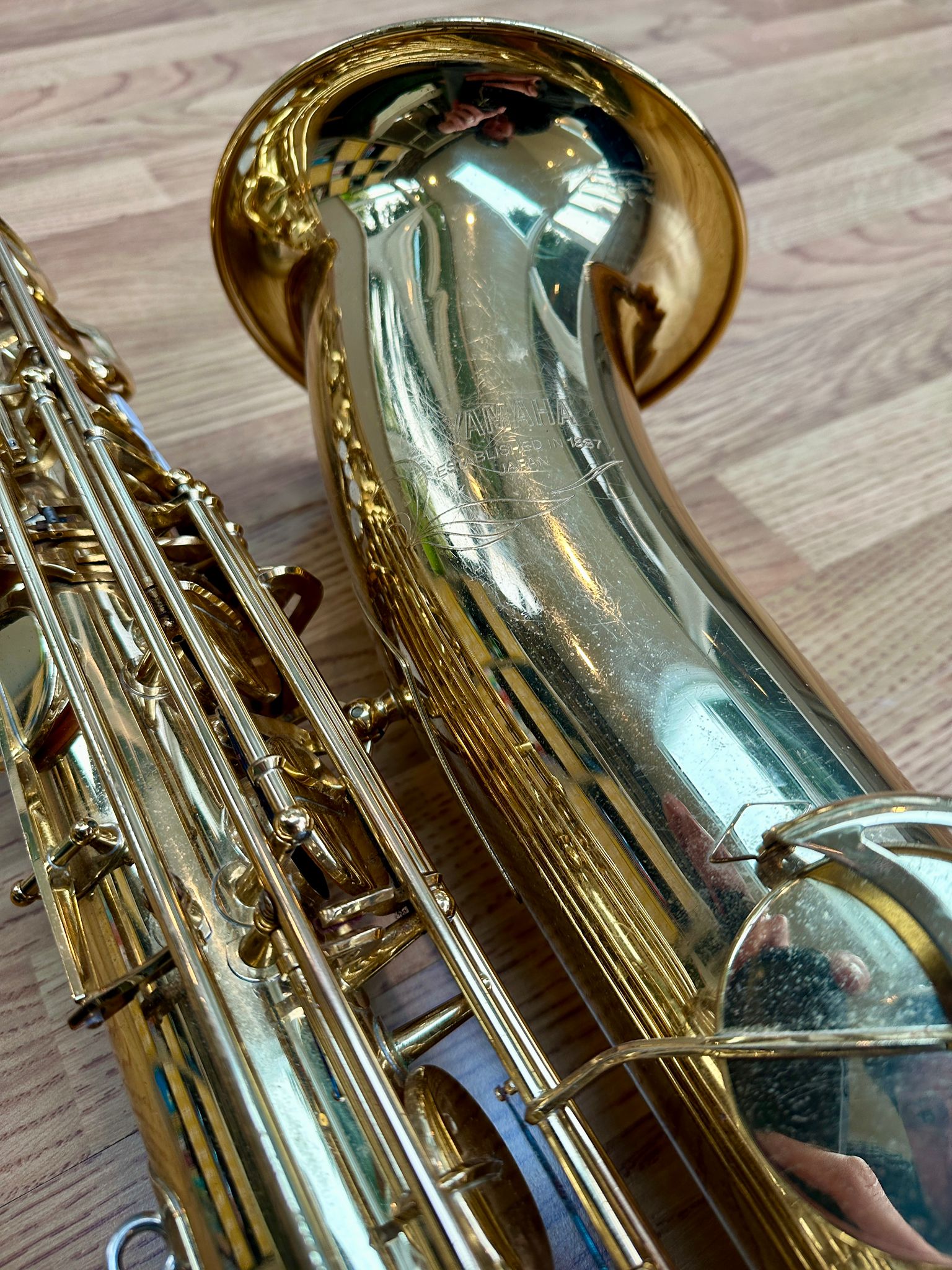 Yamaha YBS-32 Baritone Saxophone - Image 8