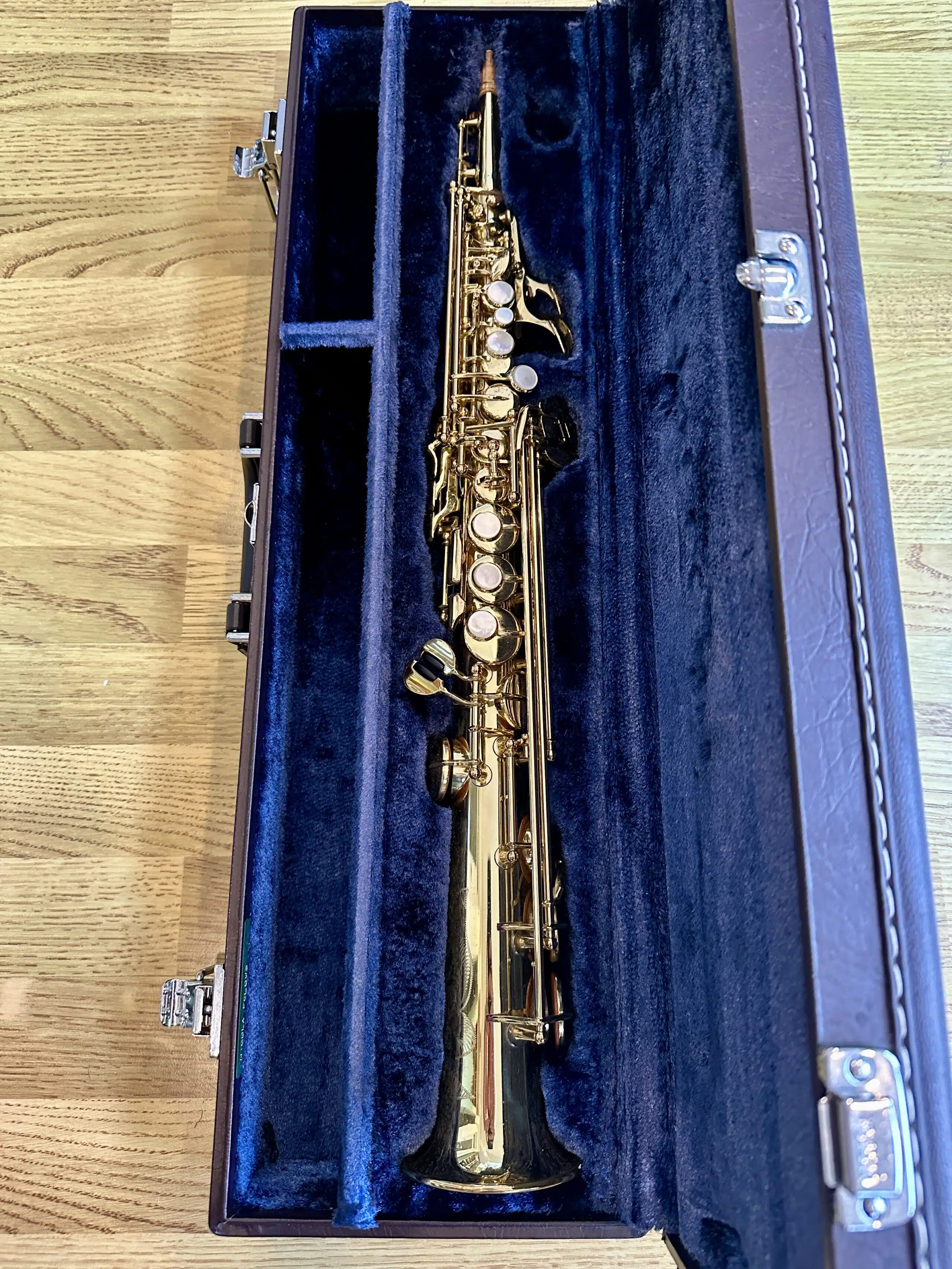 Yamaha YSS-62 Purple Logo Soprano Saxophone - Image 2