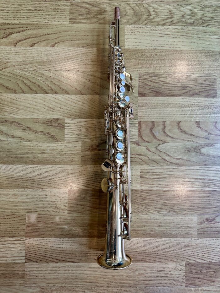 Yamaha YSS-62 Purple Logo Soprano Saxophone