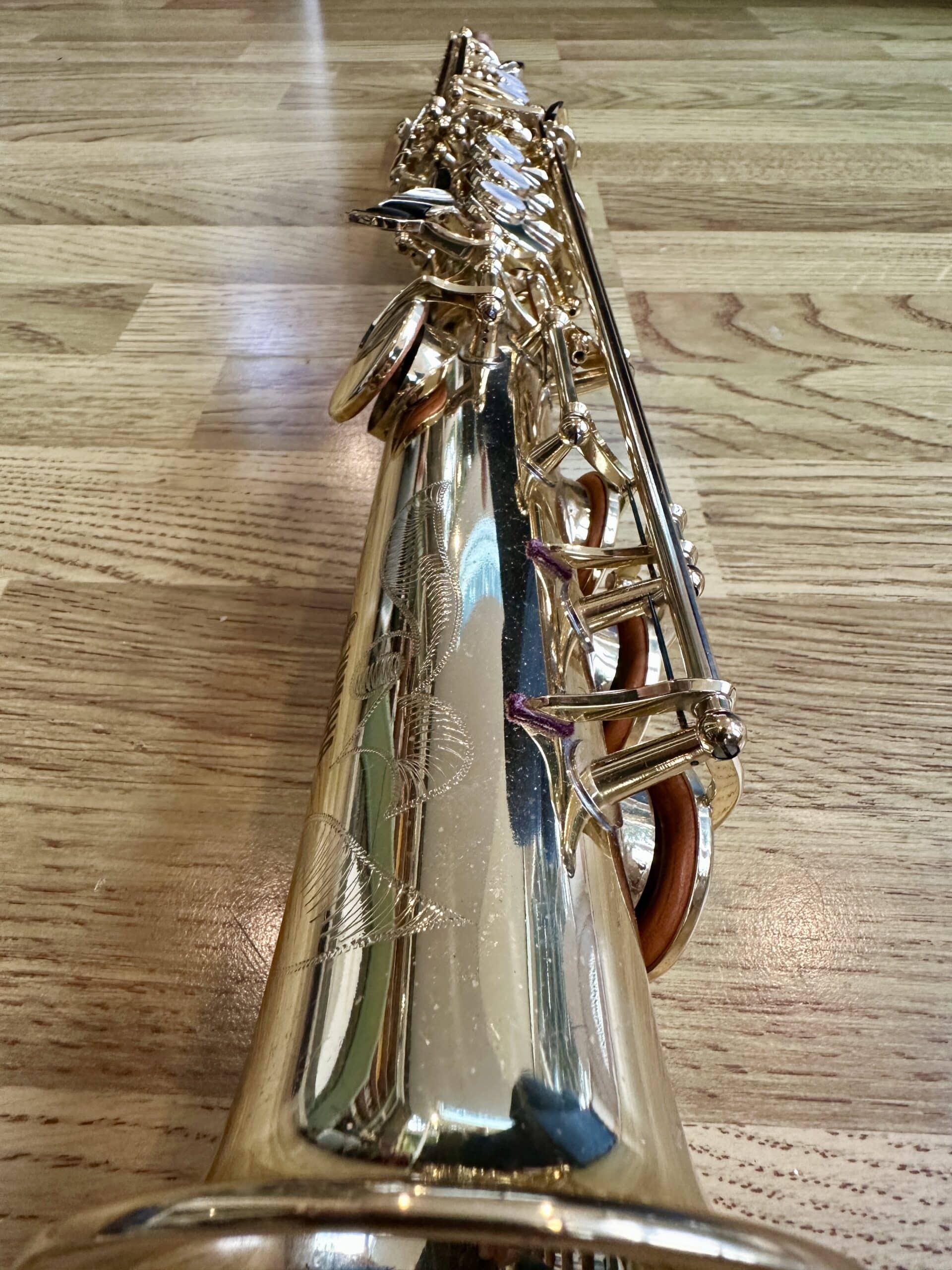 Yamaha YSS-62 Purple Logo Soprano Saxophone - Image 5