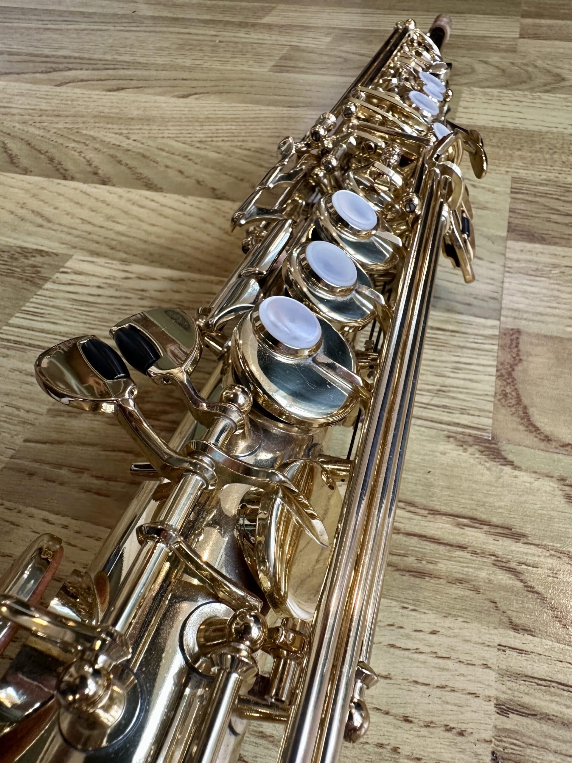 Yamaha YSS-62 Purple Logo Soprano Saxophone - Image 6